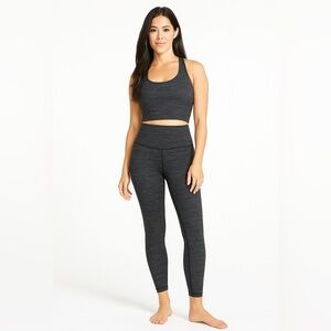 Lululemon Wunder Under High Rise Tight 28” Black Heathered Size 6